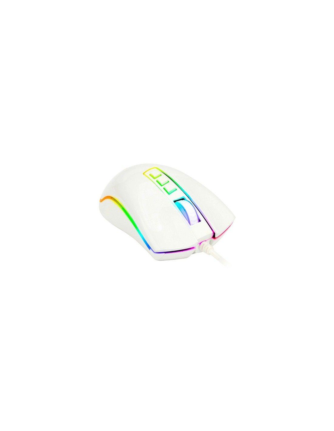 Mouse Gamer Cobra M711 Blanco Alámbrico-4