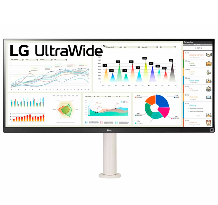 Monitor LG FHD UltraWide 34" IPS 5Ms 100Hz USB-C HDMI DP-1