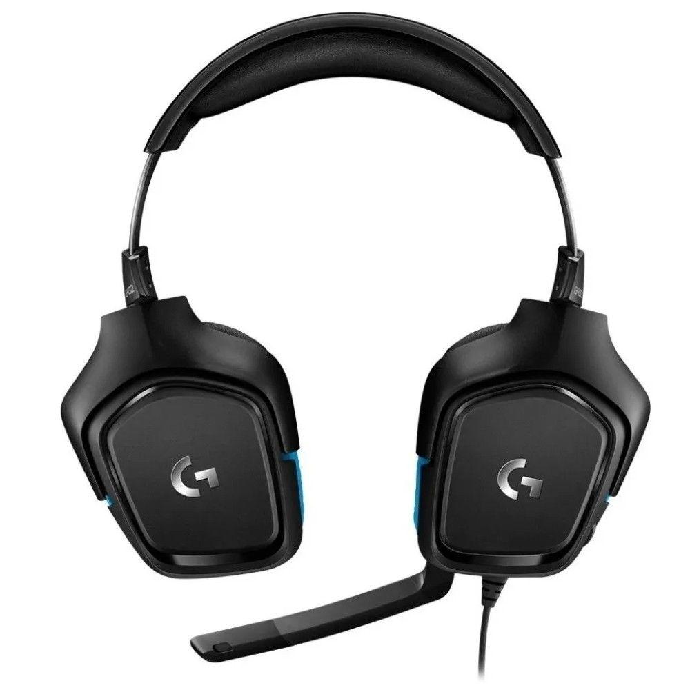 Audifonos Gamer Logitech G432 Con Microfono Negro-1