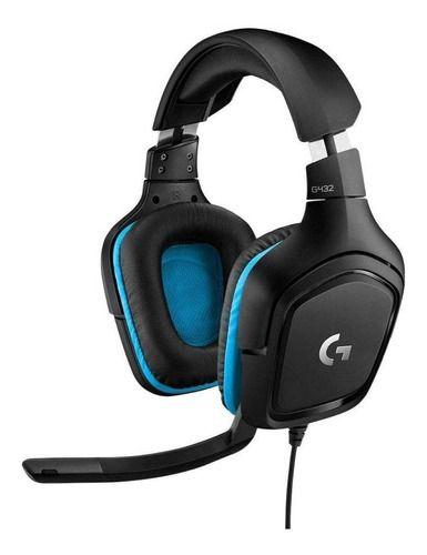 Audifonos Gamer Logitech G432 Con Microfono Negro-0