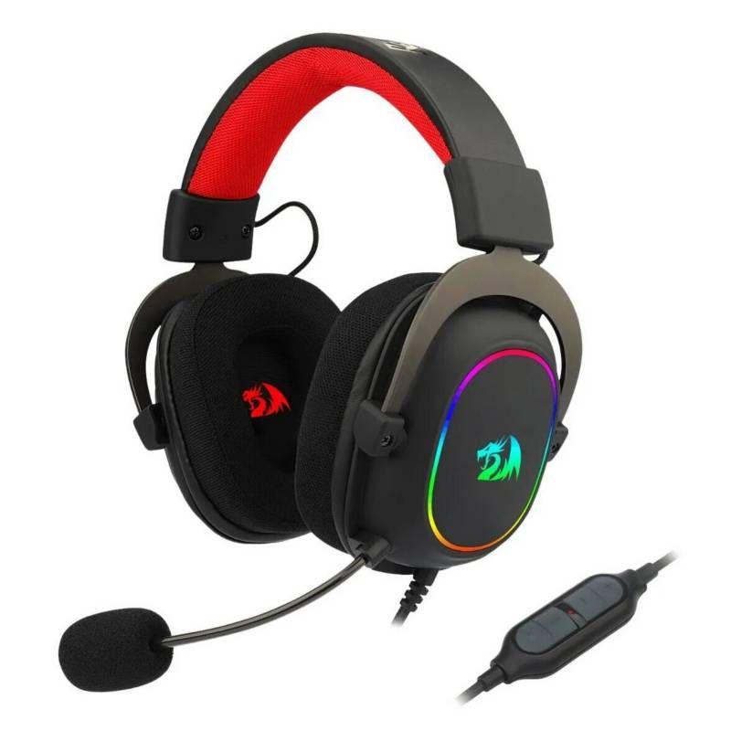 Audífonos Gamer Zeus X H510-RGB Negros Alámbricos-1