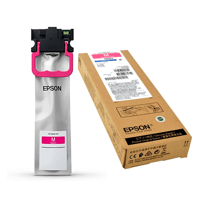 Tinta Epson T01C3 Magenta impresoras WorkForce Pro C579R-0