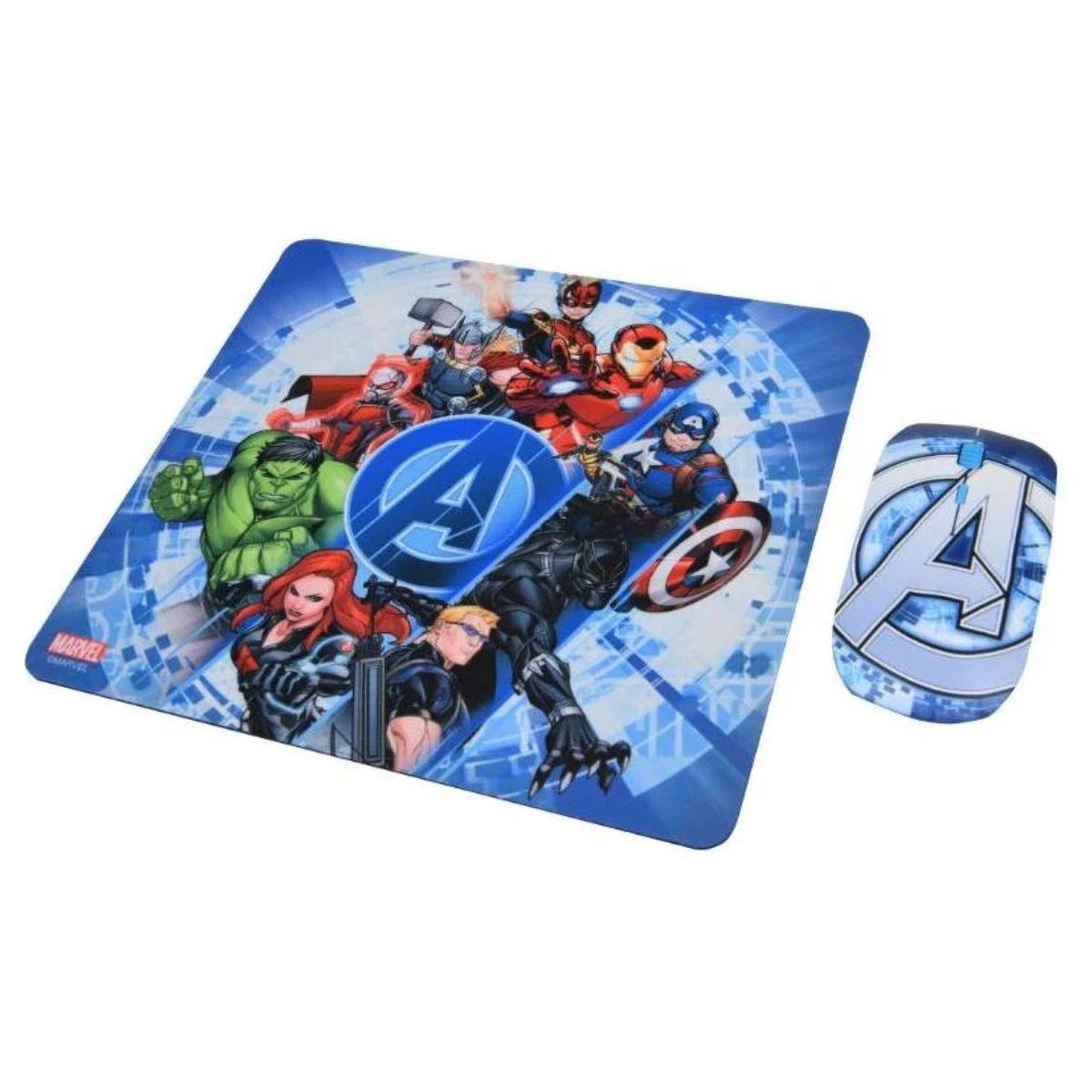 Kit Disney Marvel Avengers 2 Mouse Pad Y Mouse-0