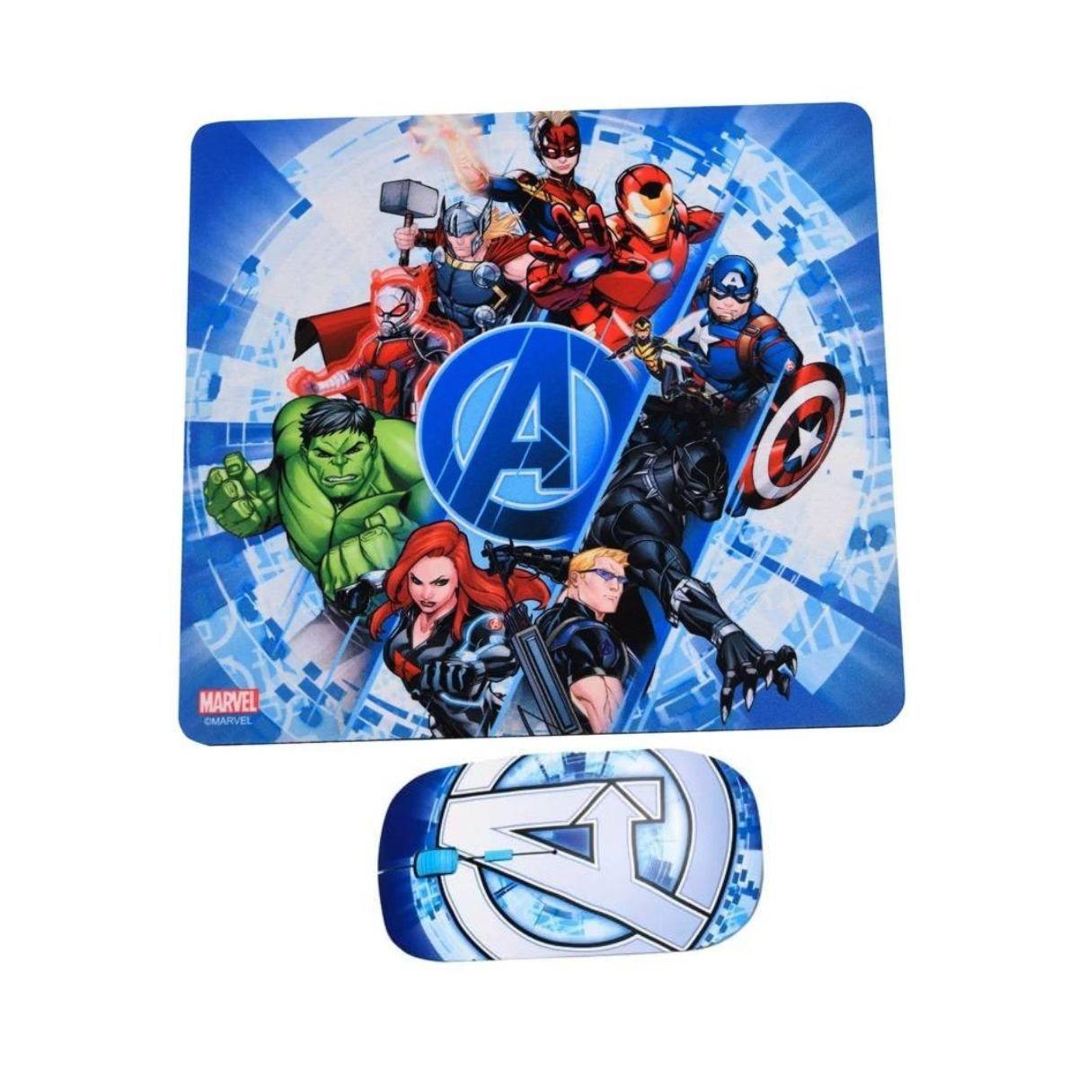 Kit Disney Marvel Avengers 2 Mouse Pad Y Mouse-2