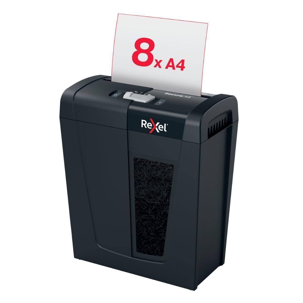 Trituradora De Papel Rexel Secure X8 14Litros-4