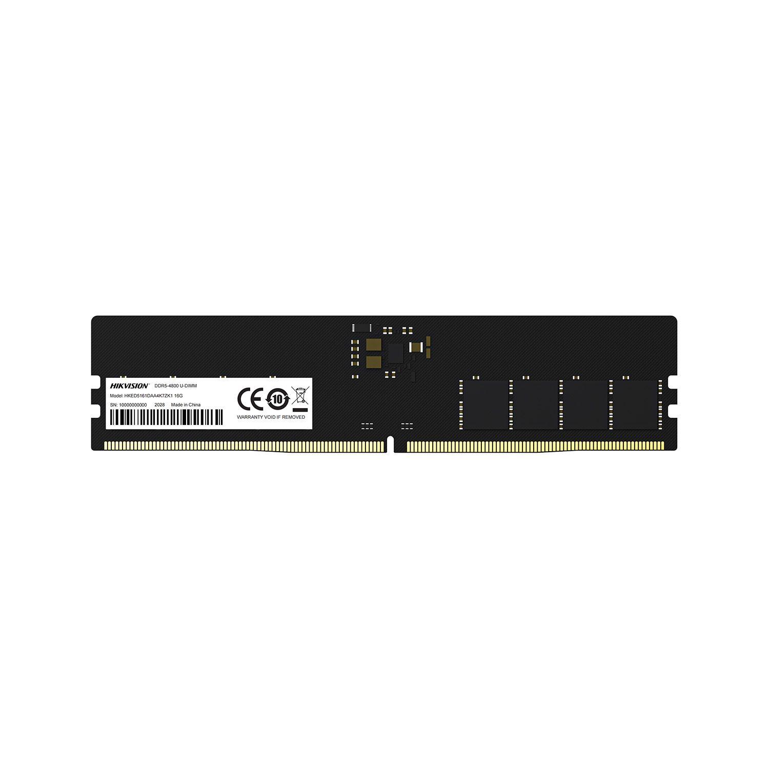 Memoria Ram Hikvision  DDR5 16GB 4800M S1 CL40 DIMM 1.1V-2