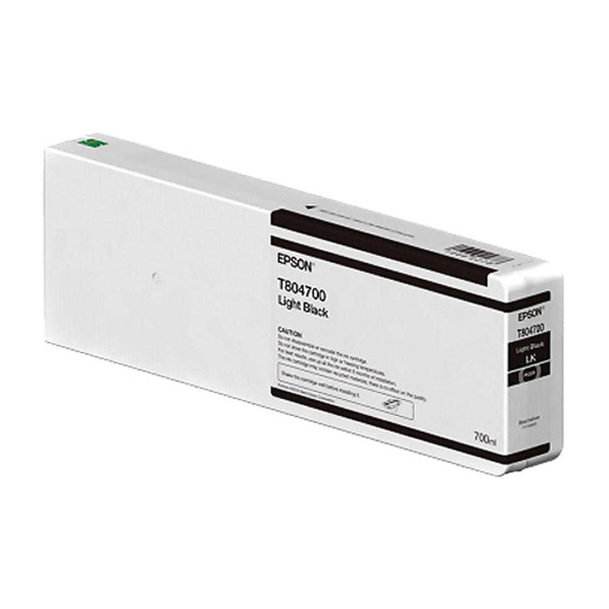 TINTA EPSON LIGHT BLACK T804700 ULTRACHROME HDX/HD 700ML-0