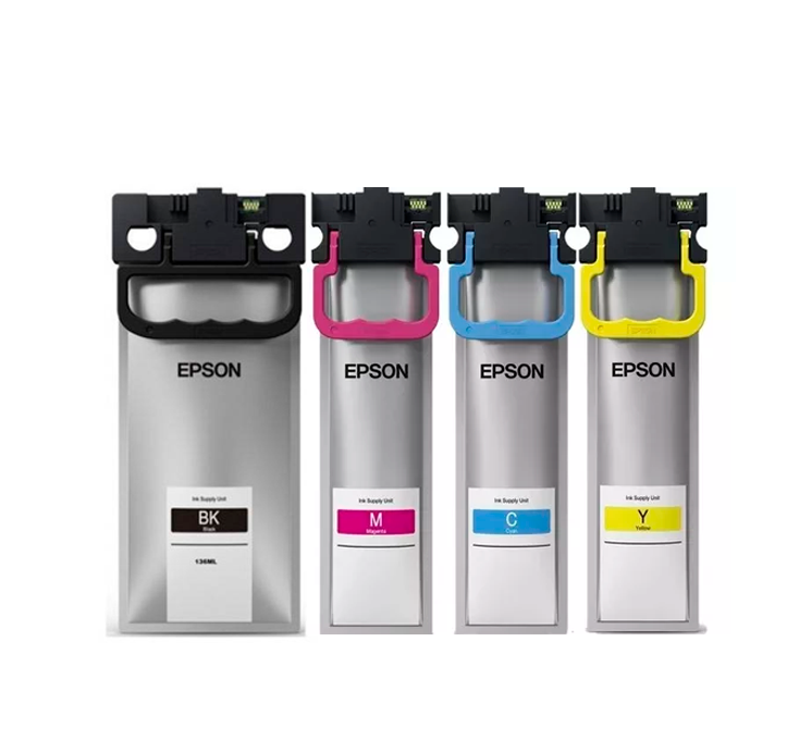 Packs Tinta Epson T941 T942 Negra Magenta Amarilla Cian-0