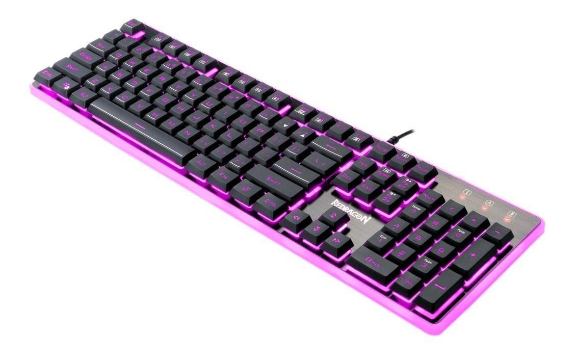 Teclado Gamer Dyaus K509-RGB Negro Alámbrico-4