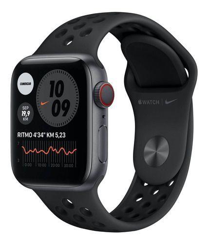 Apple Watch Series 6 40mm Gps + Cellular Sg Nike Sport Band-0