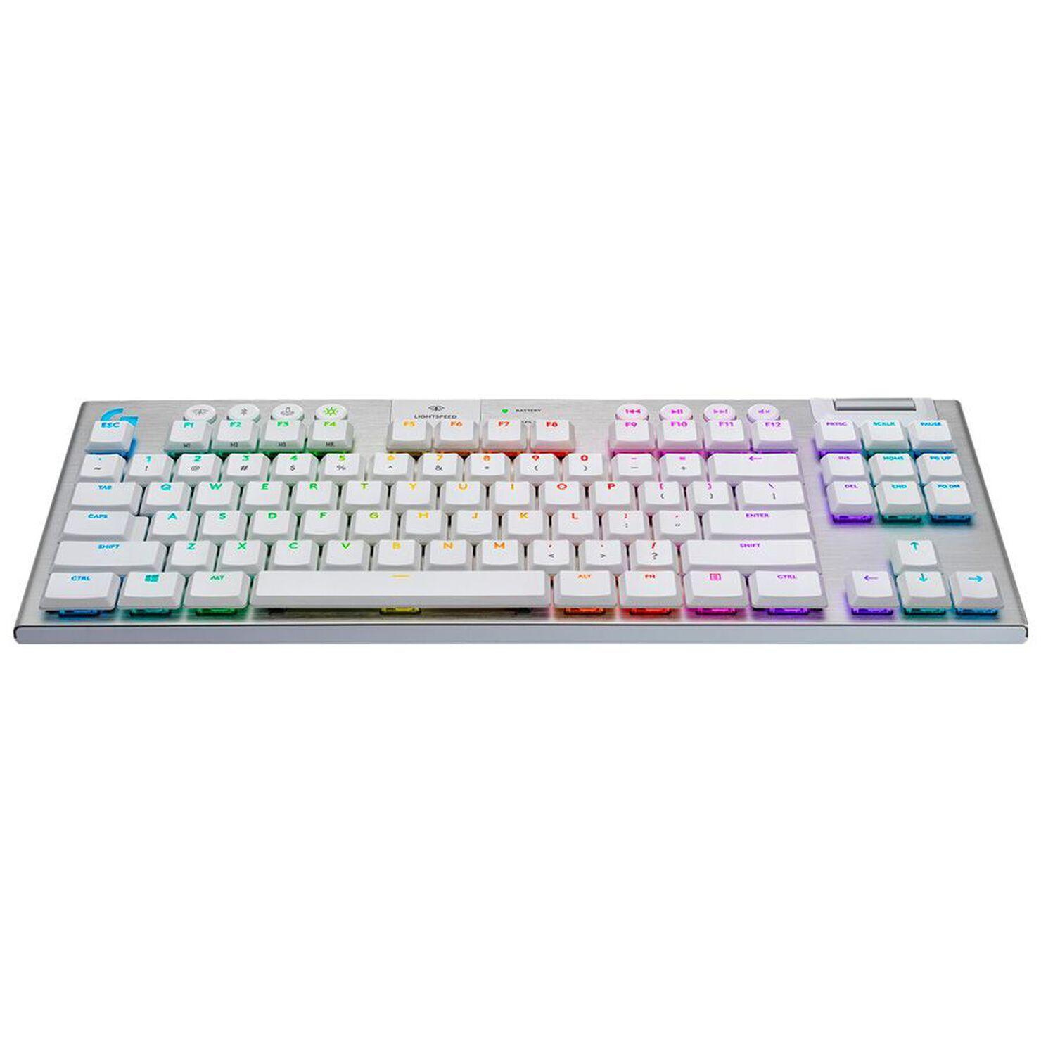 Teclado Mecánico Gamer G915 TKL RGB Inalámbrico Blanco-1
