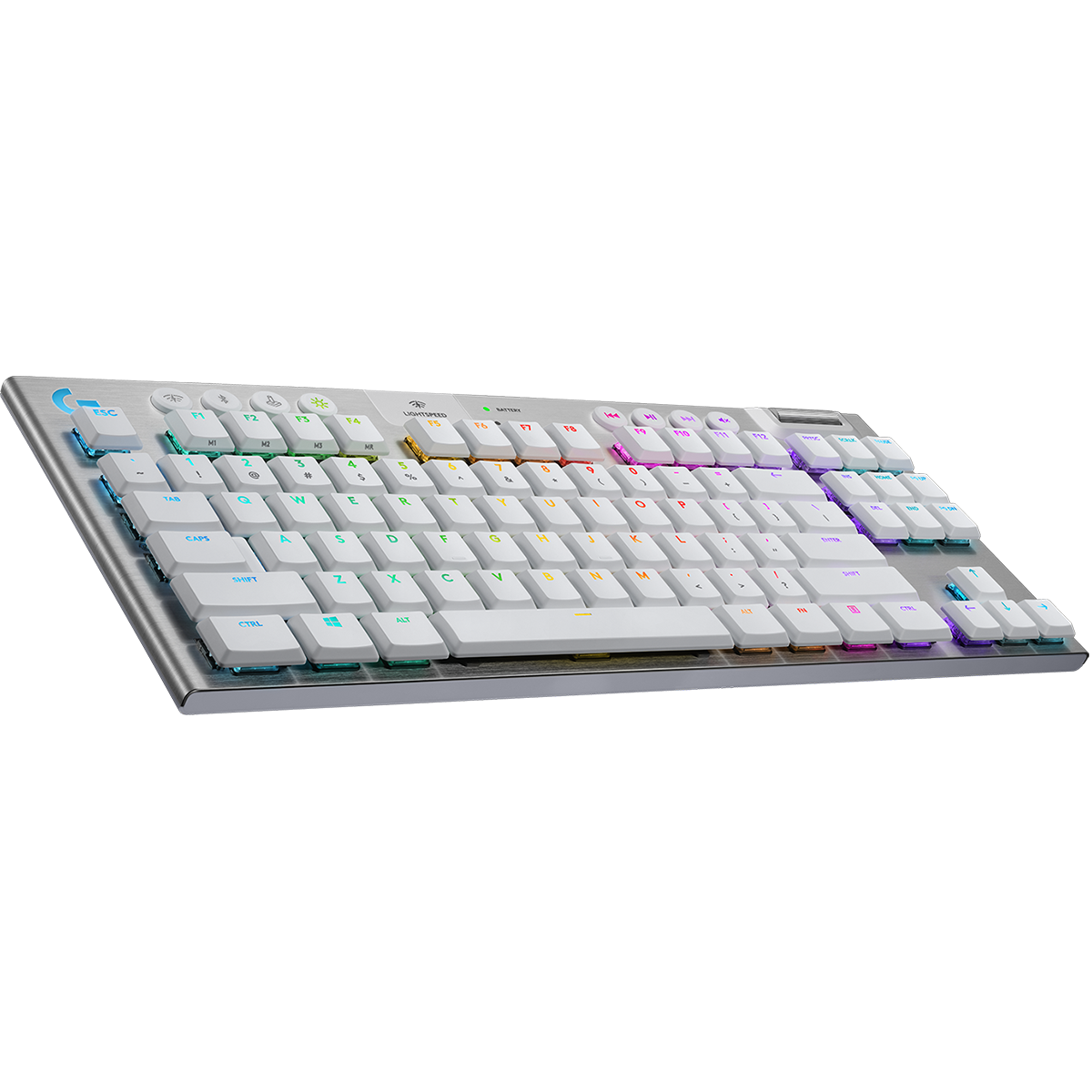 Teclado Mecánico Gamer G915 TKL RGB Inalámbrico Blanco-2