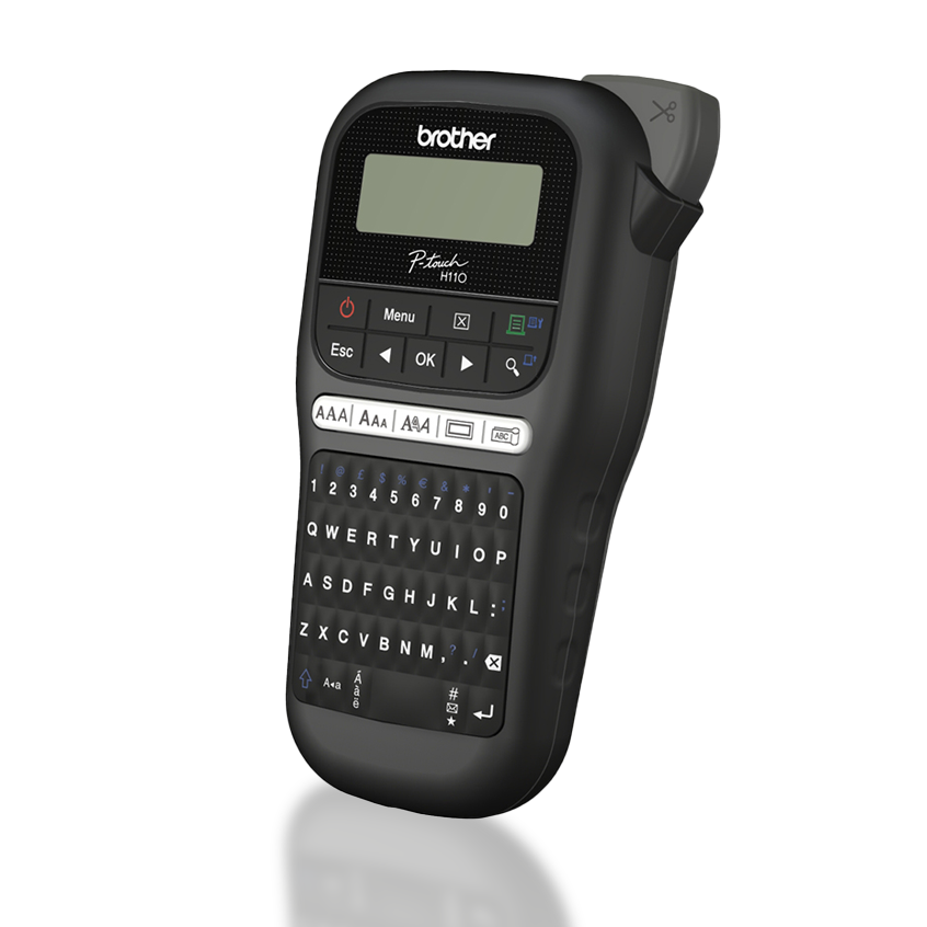 Rotuladora Etiquetadora Portátil PT-H110 Negra-2