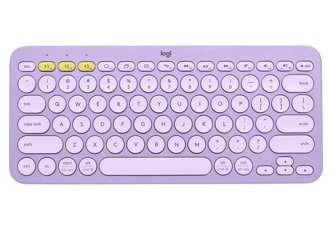 Teclado Multi-Device K380 Bluetooth Morado-0