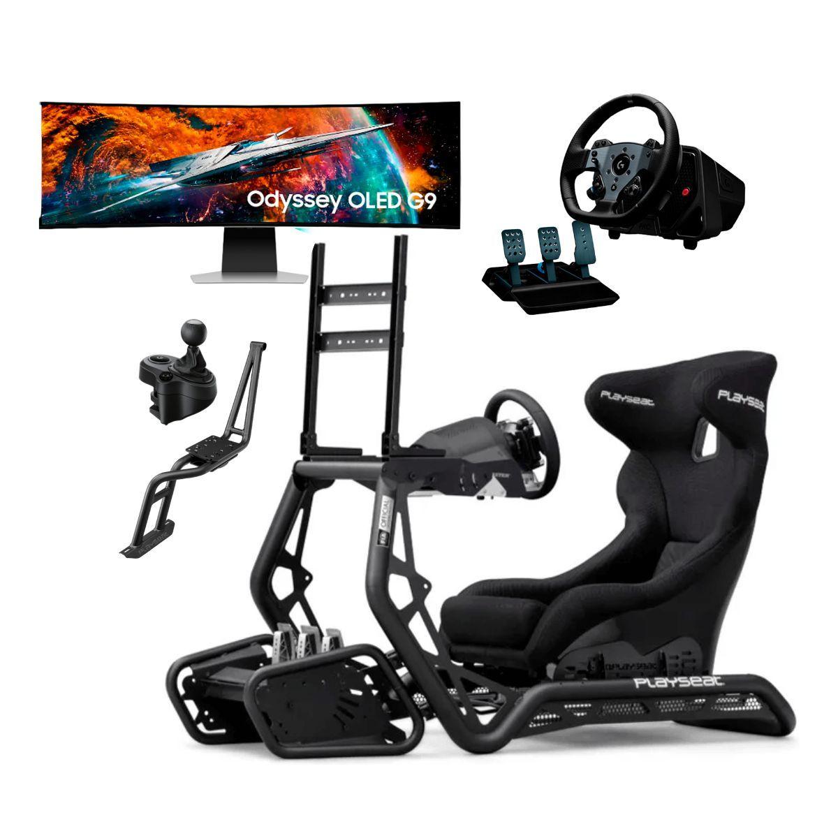 Pack Playseat Sensation Pro+Monitor Samsung 49" Y Accesorios-0