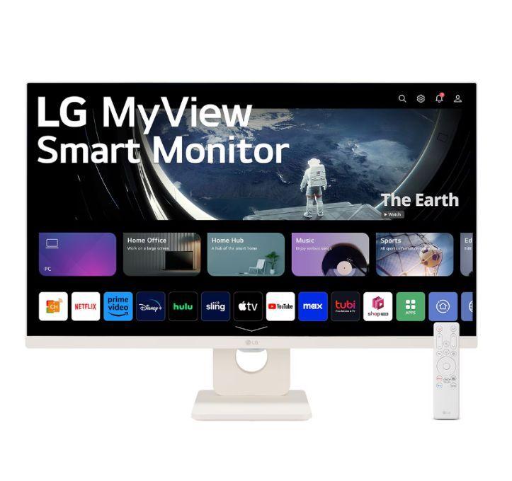 Monitor Plano LG  27SR50F-W 27 27" 1920x1080 14Ms-0