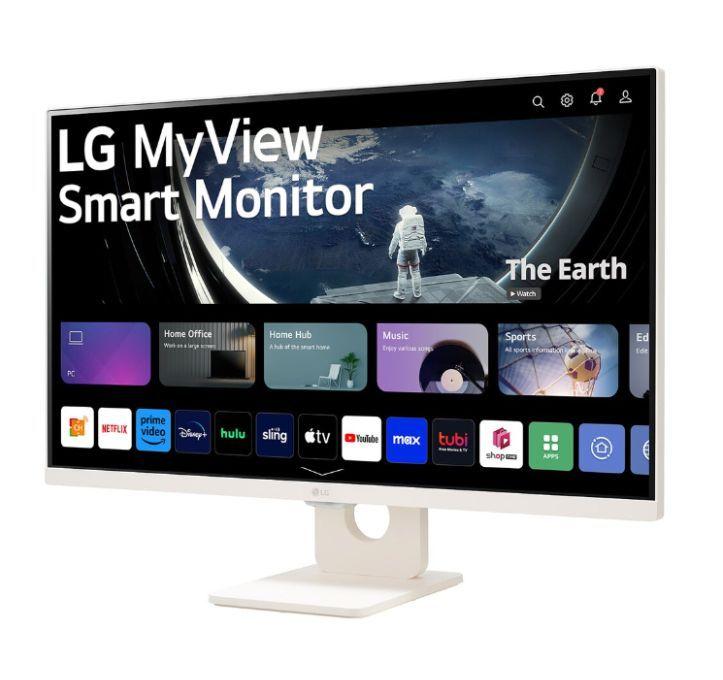 Monitor Plano LG  27SR50F-W 27 27" 1920x1080 14Ms-2