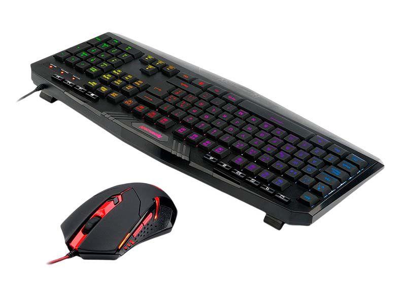 Teclado Redragon Harpe + Mouse Centrophorus S101-3-3