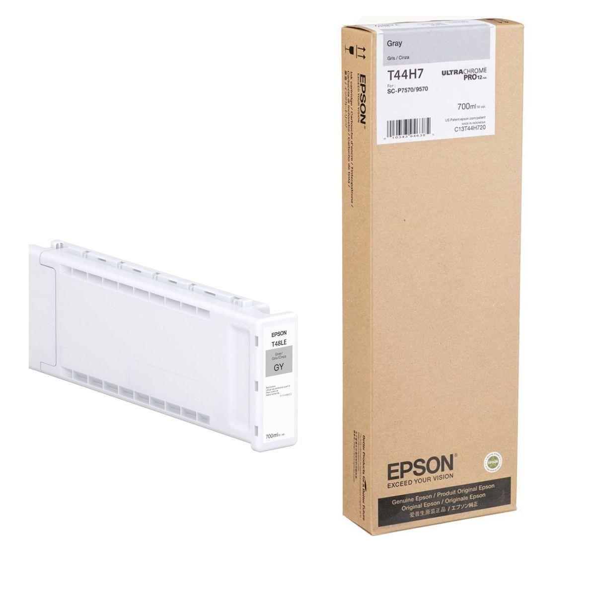 Tinta Epson ULTRACHROME Color Gray 700ML-2