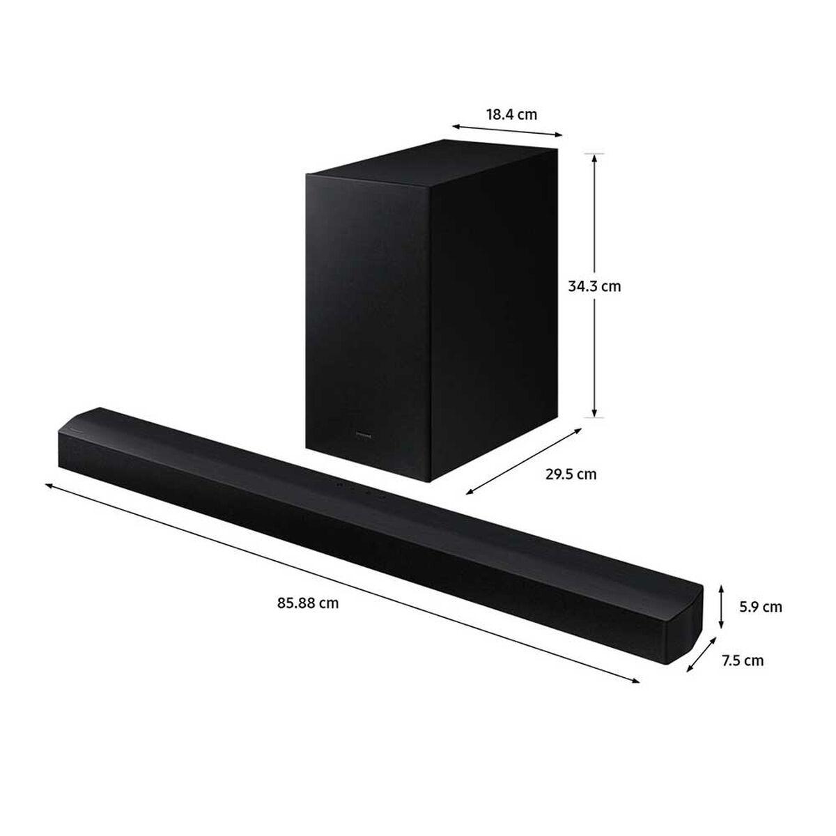 Soundbar Samsung HW-B450 Subwoofer incluido 2.1 300W-1
