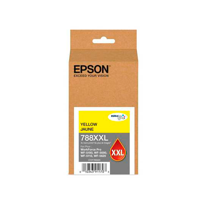 Pack Completo de Tintas Epson T788XXL WF5190 WF5690-4