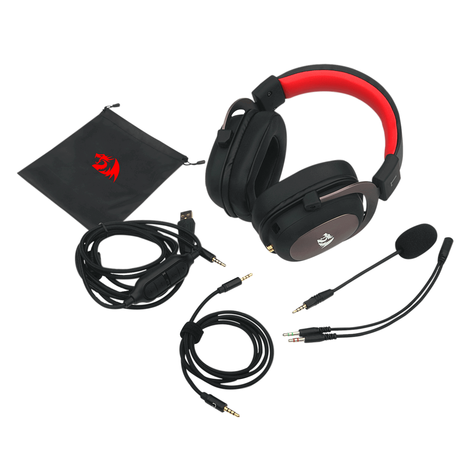 Audífonos Gamer Zeus 2 H501-1 Negro-4