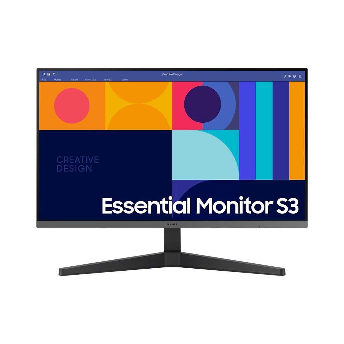 Monitor Samsung Essential S3 24" 1.920 X 1.080 100Hz 4ms-0