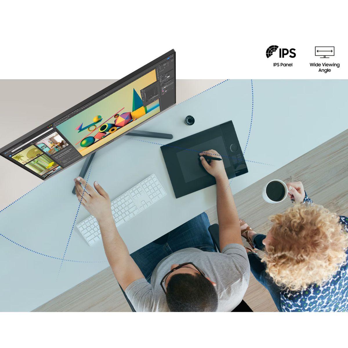 Monitor Samsung Essential S3 24" 1.920 X 1.080 100Hz 4ms-3