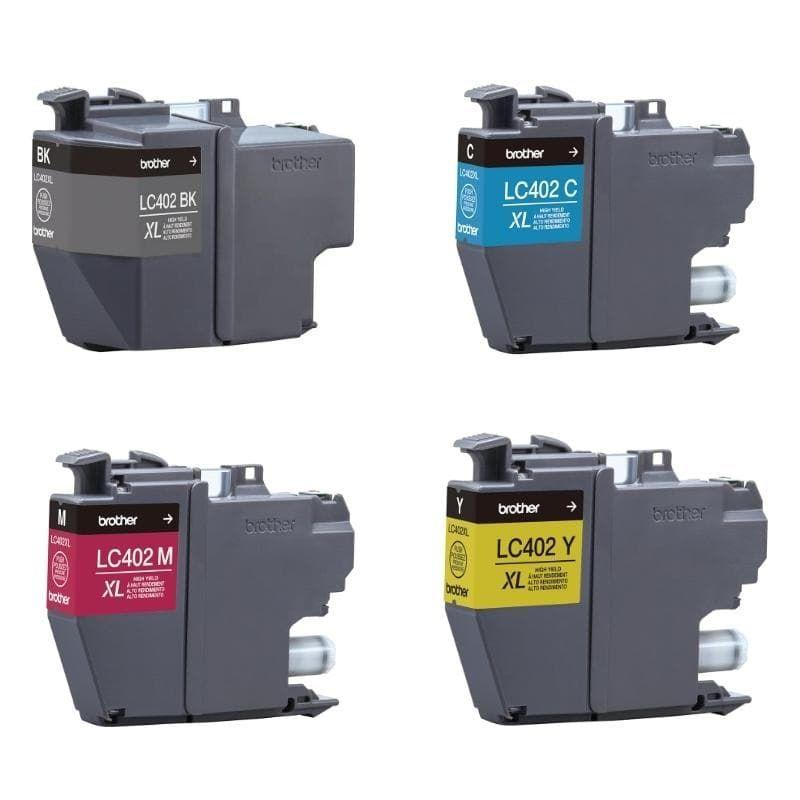 Tinta Original LC402 XL Pack Cyan, Yellow, Magenta y Black-0