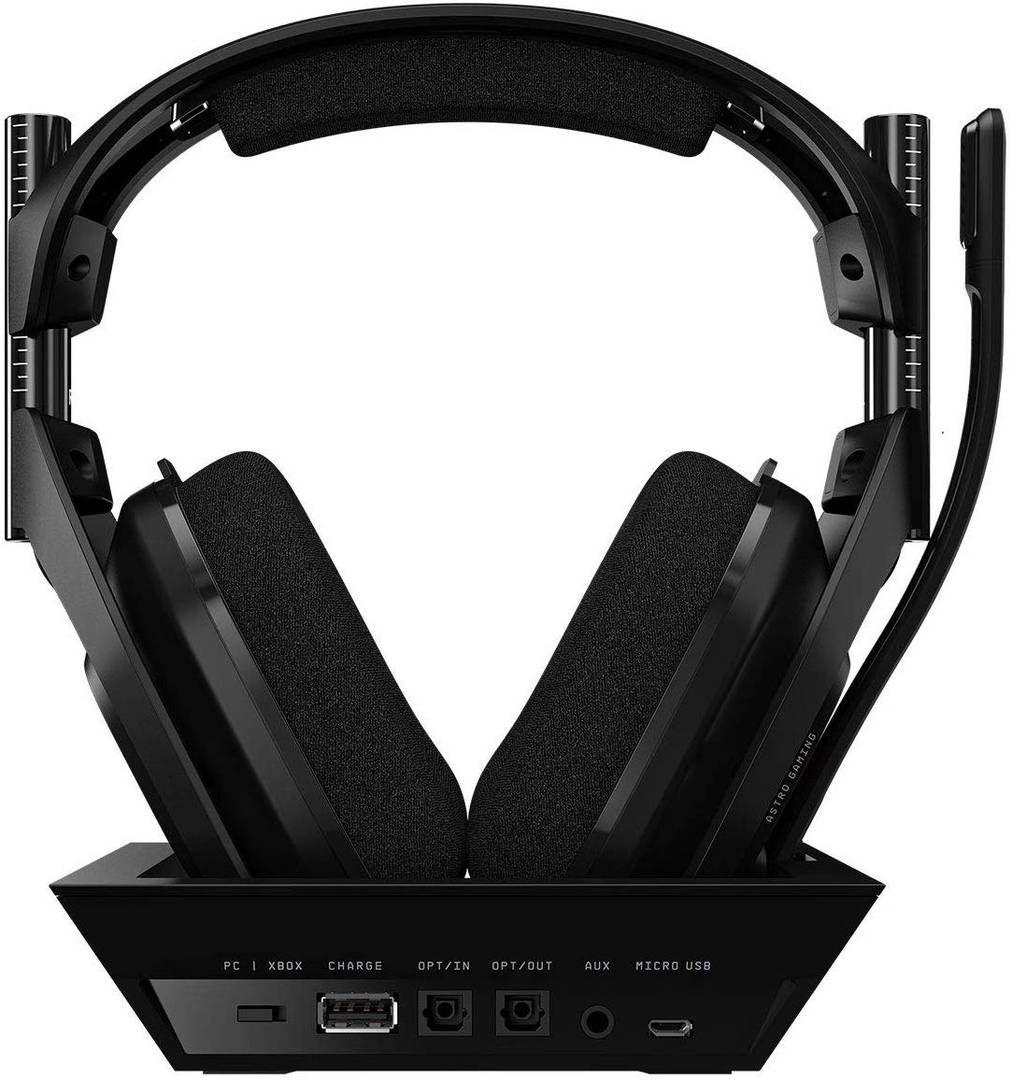 Audífonos Gamer Inalámbricos A50 Con Micrófono + Estación-1