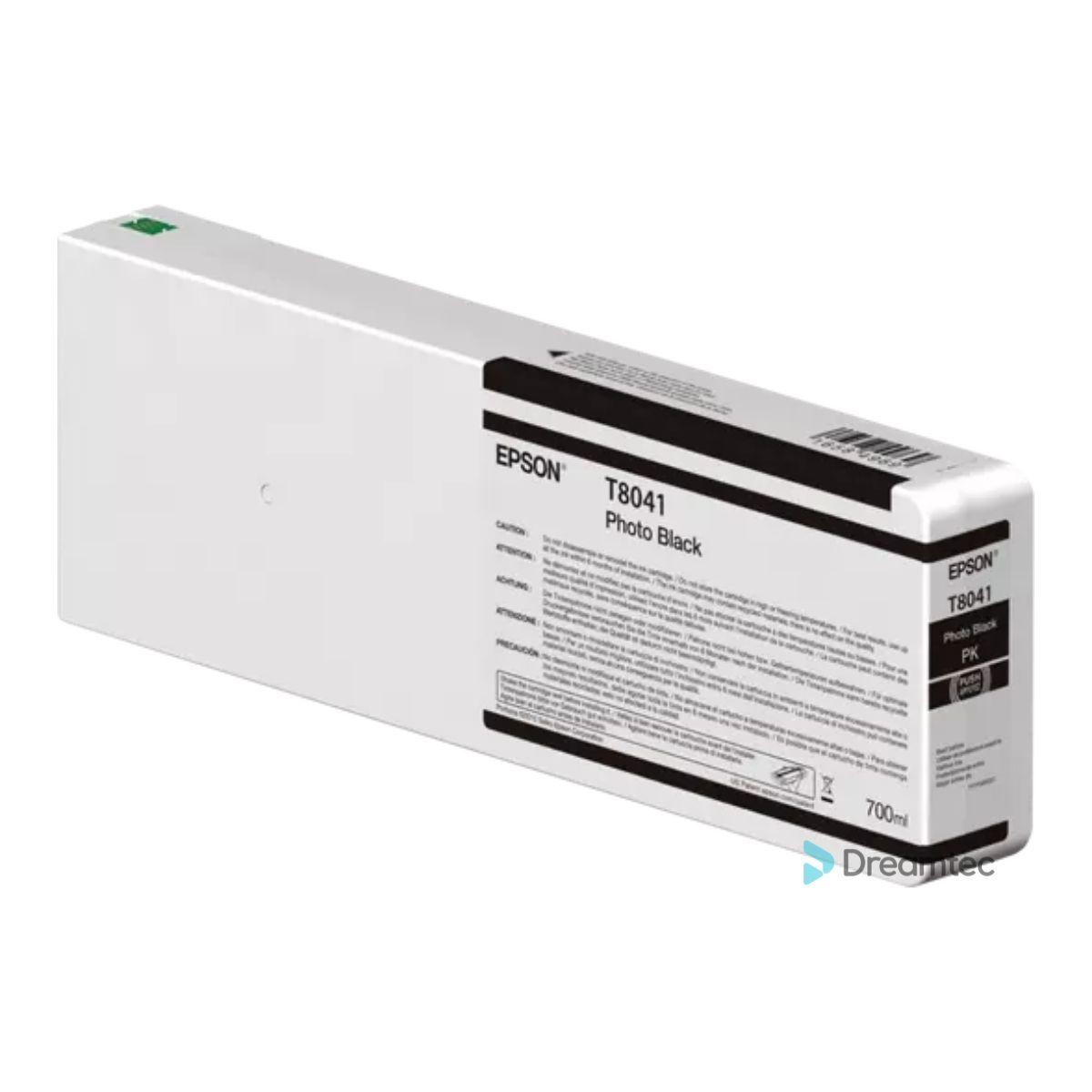 Cartucho de tinta Epson T804100 UltraChrome HDX/HD Negro-0