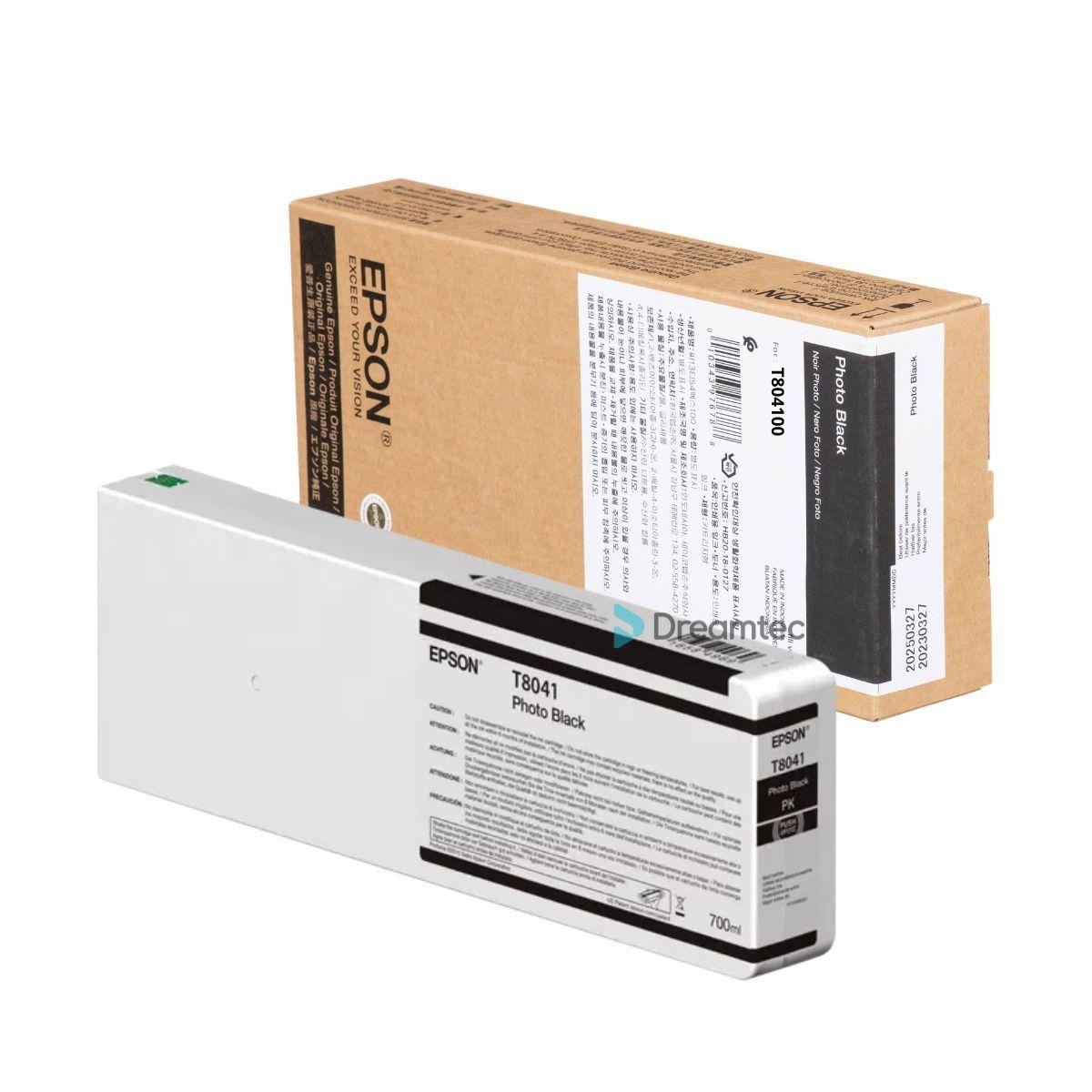 Cartucho de tinta Epson T804100 UltraChrome HDX/HD Negro-1