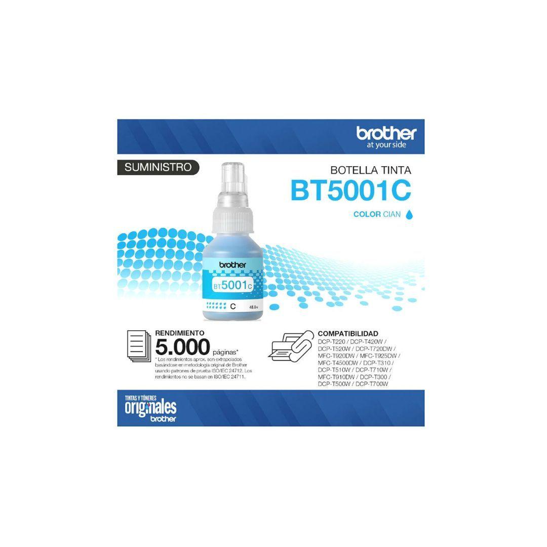 Botella de tinta Cyan BT5001C-3