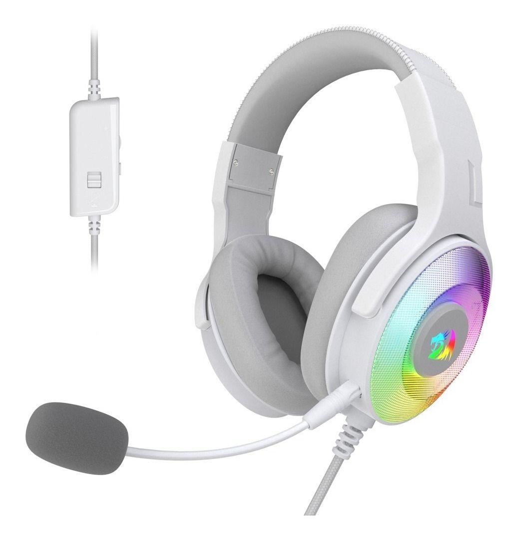 Audífonos Gamer H350W-RGB Blanco 7.1 Alámbrico-0