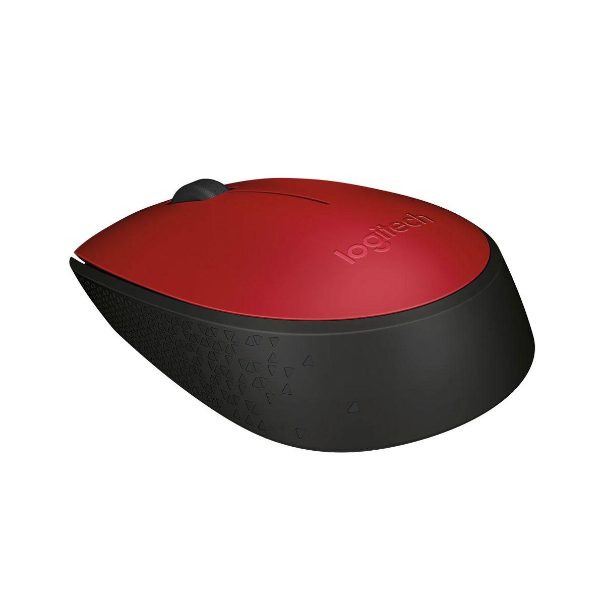MOUSE LOGITECH M170 COLOR RED CLAMSHELL-2