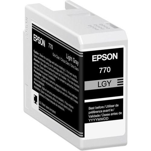 Tinta Epson Ultrachrome Pro10 T770920 Gris Claro 25ml-0