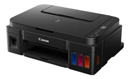 Impresora A Color Multifunción Canon Pixma G2110 Negra 220v-5