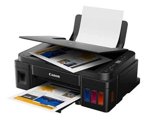 Impresora A Color Multifunción Canon Pixma G2110 Negra 220v-7
