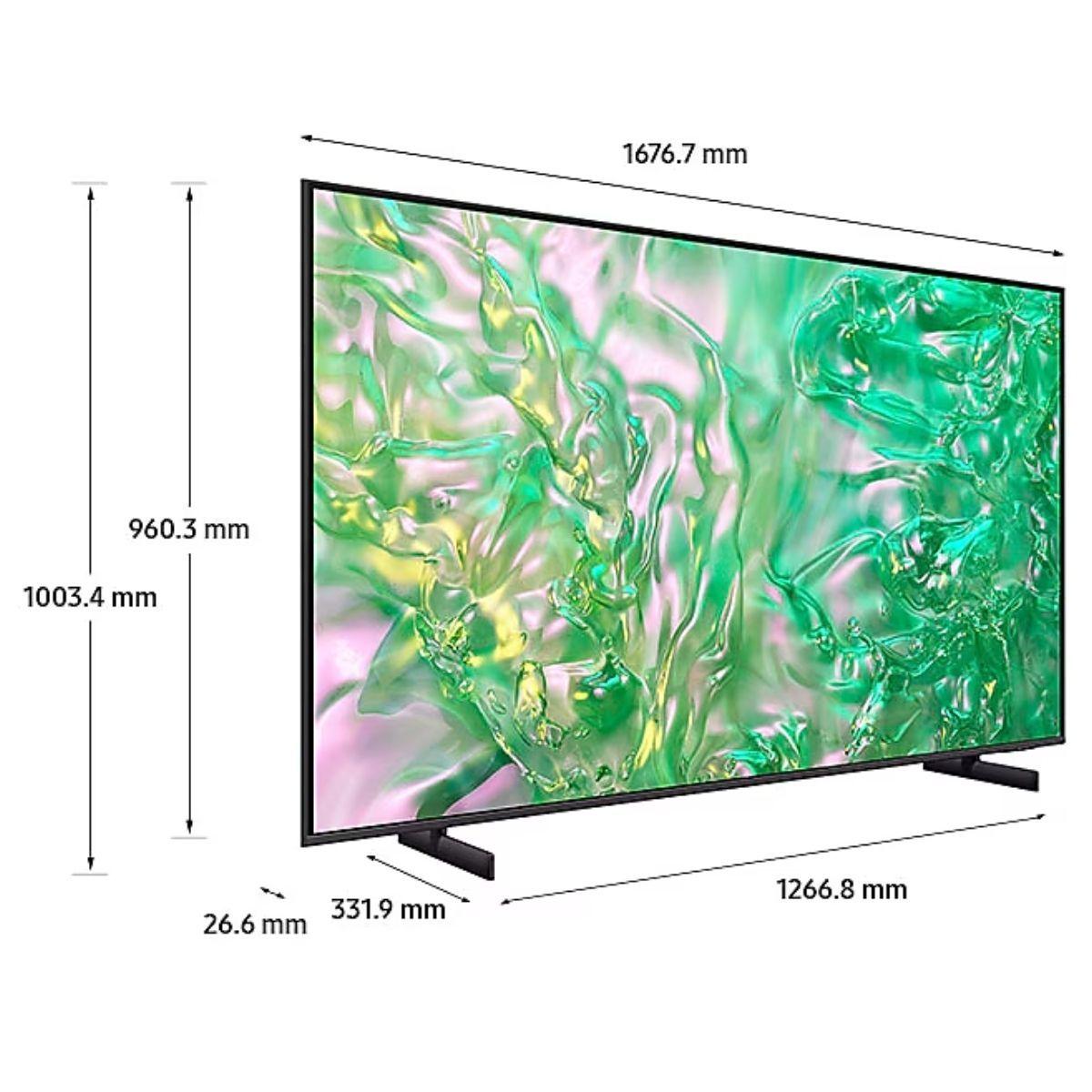Smart TV Samsung DU8000 Crystal UHD 75” 4K (3,840 x 2,160)-2