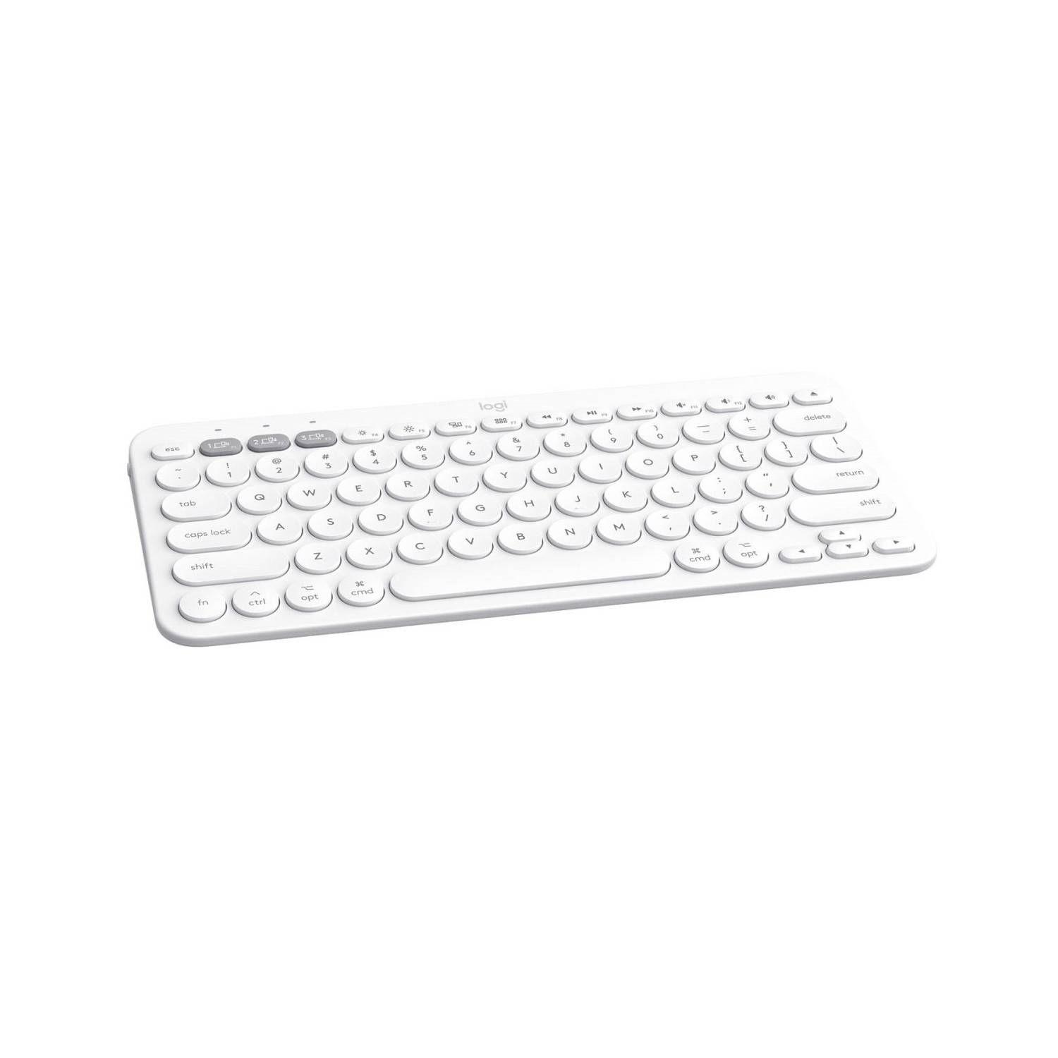 Teclado Multi-Device K380 Bluetooth Blanco-1