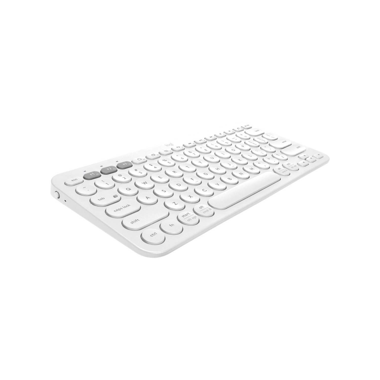 Teclado Multi-Device K380 Bluetooth Blanco-3