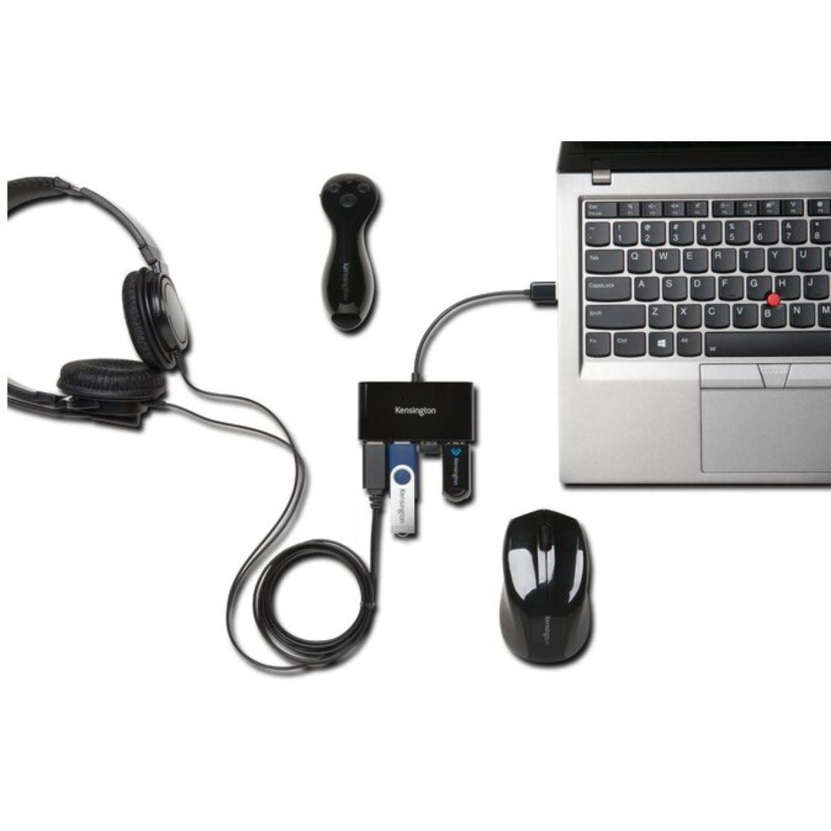 PocketHub Mini 2.0 Kensington de 4 Puertos-2