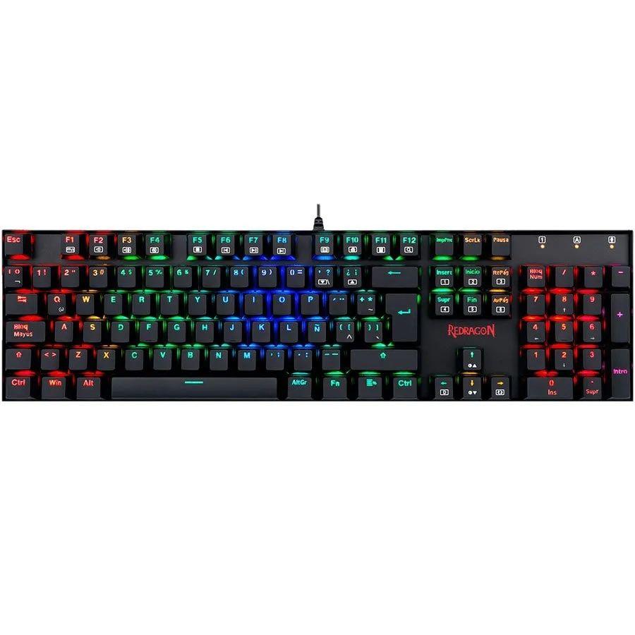 Teclado Gamer Mitra K551-RGB Negro Español Alámbrico-0