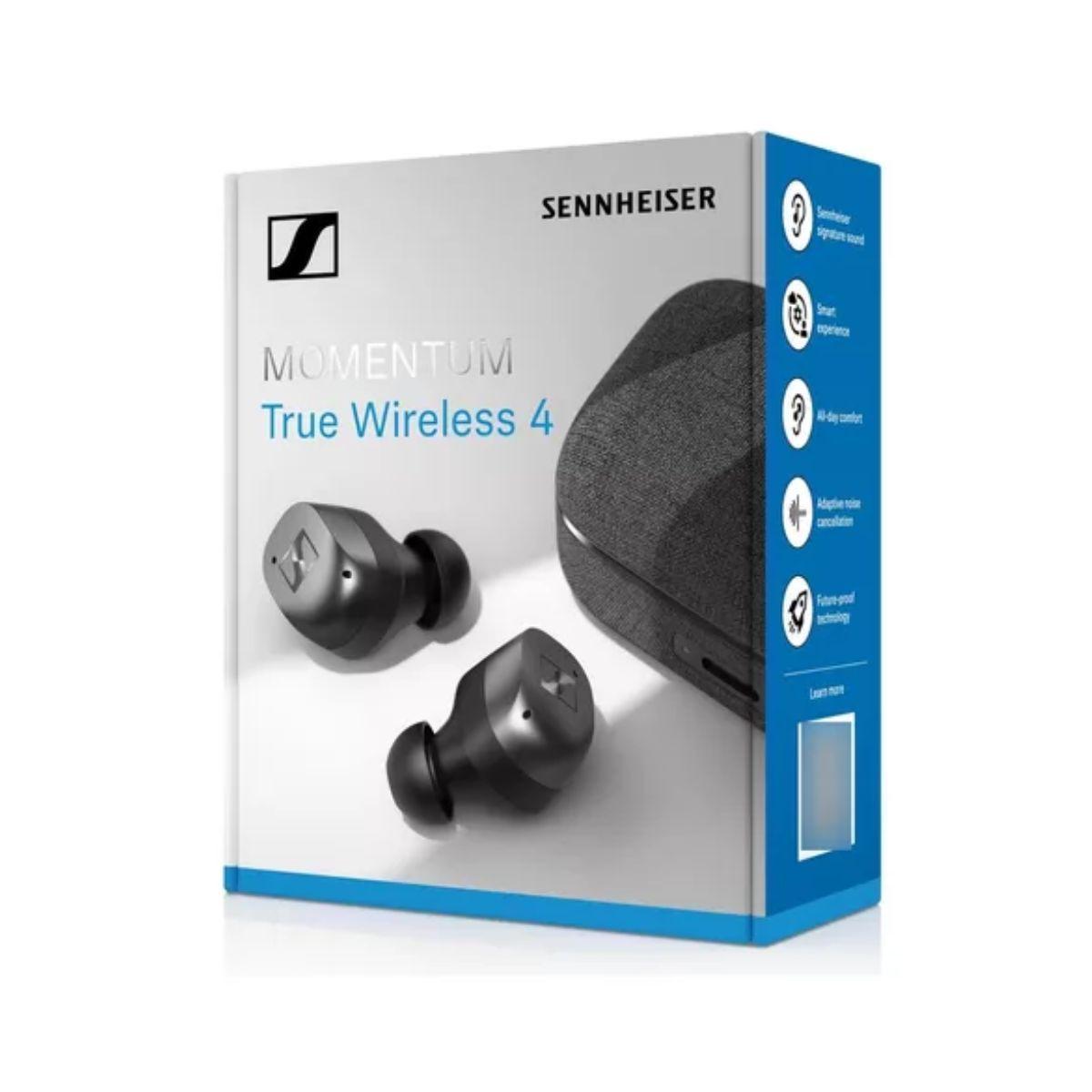 Audífonos BT Sennheiser Momentum True Wireless 4 negros-3