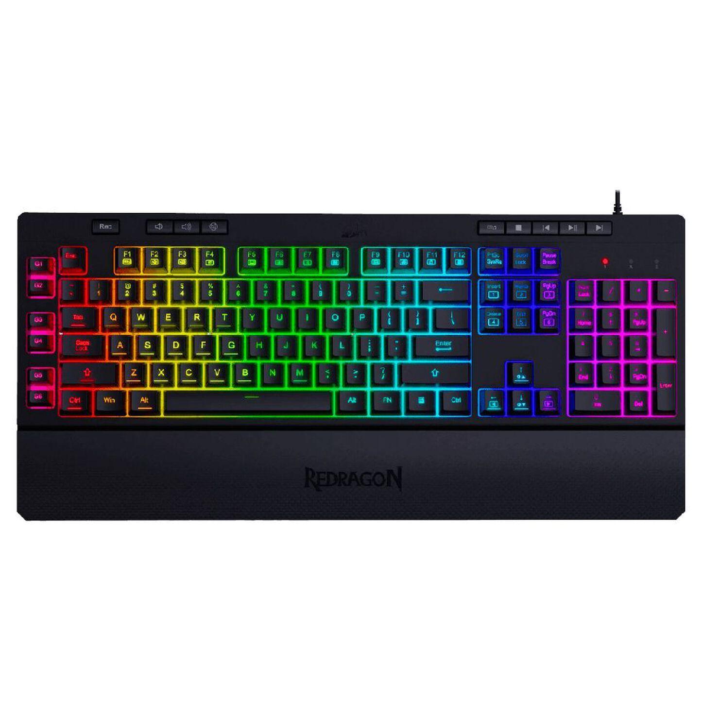 Teclado Gamer Shiva K512-RGB Negro Español-0
