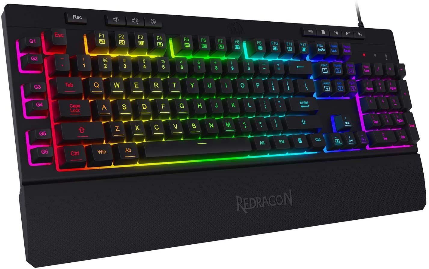 Teclado Gamer Shiva K512-RGB Negro Español-1