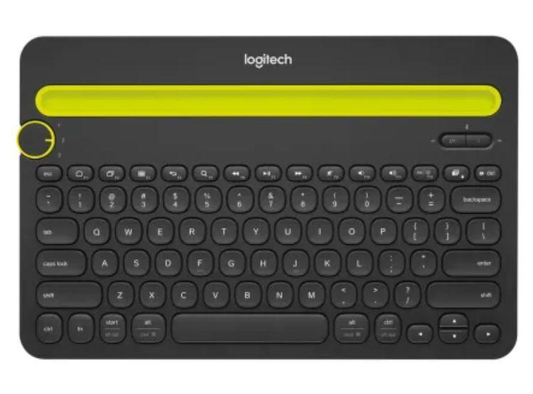 Teclado Bluetooth Multidispositivo K480 Negro-0
