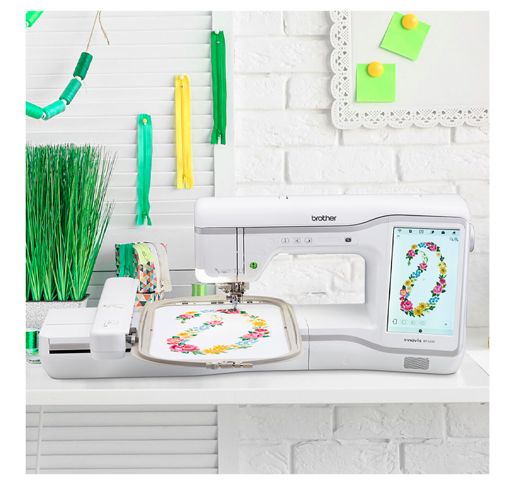 Maquina De Bordar Domestica Brother BP3700 Con Wifi-2