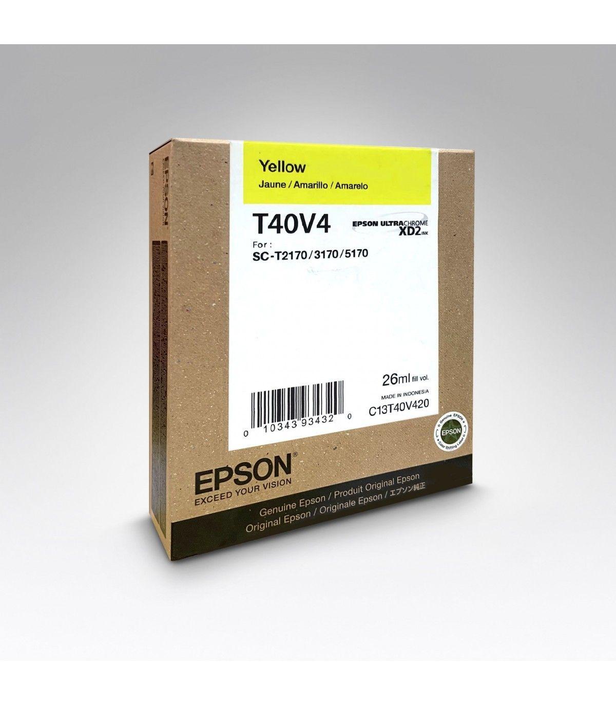 Cartucho de tinta T40V4 Amarillo-1