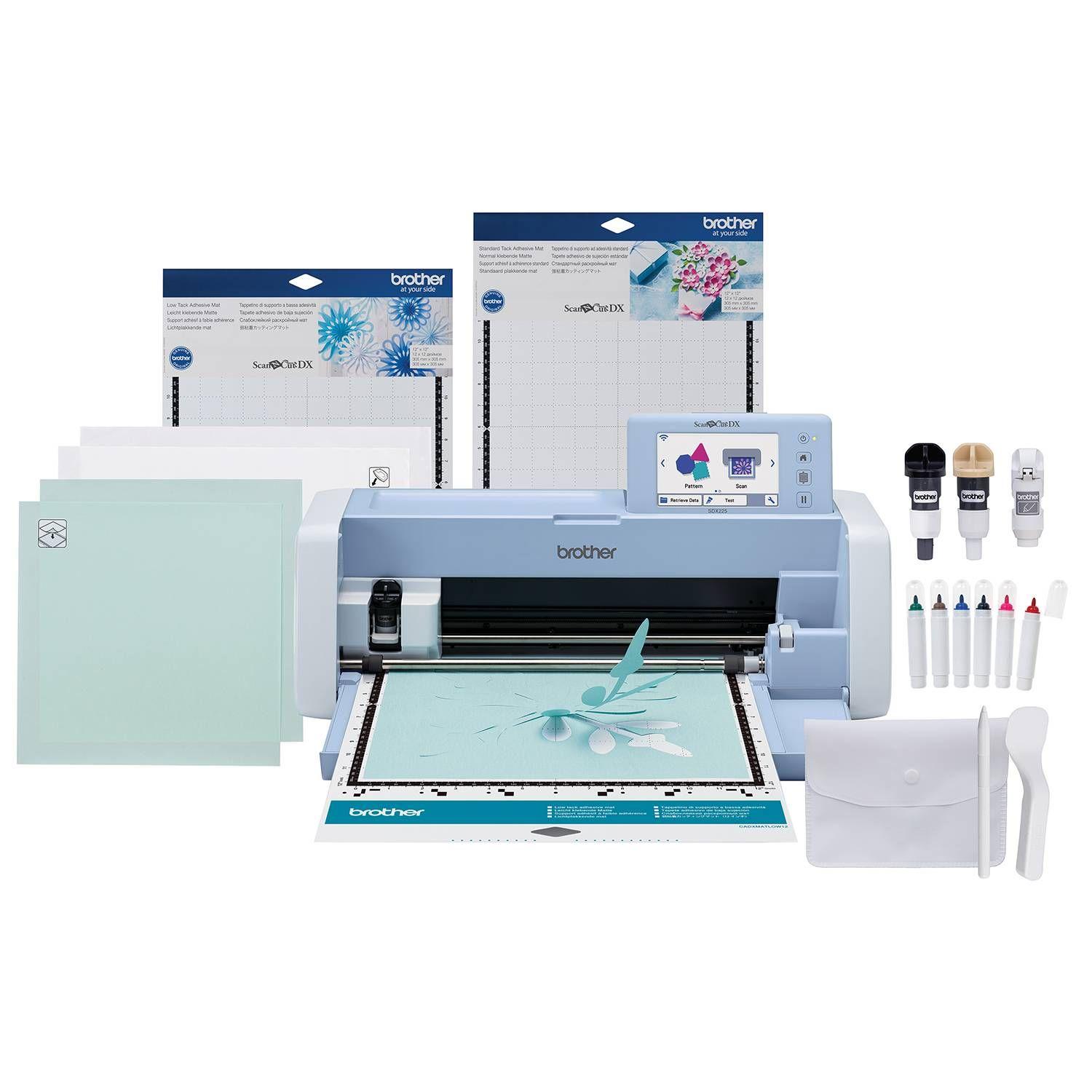 Maquina Plotter Brother Scancut Corte Y Escáner Sdx225-4